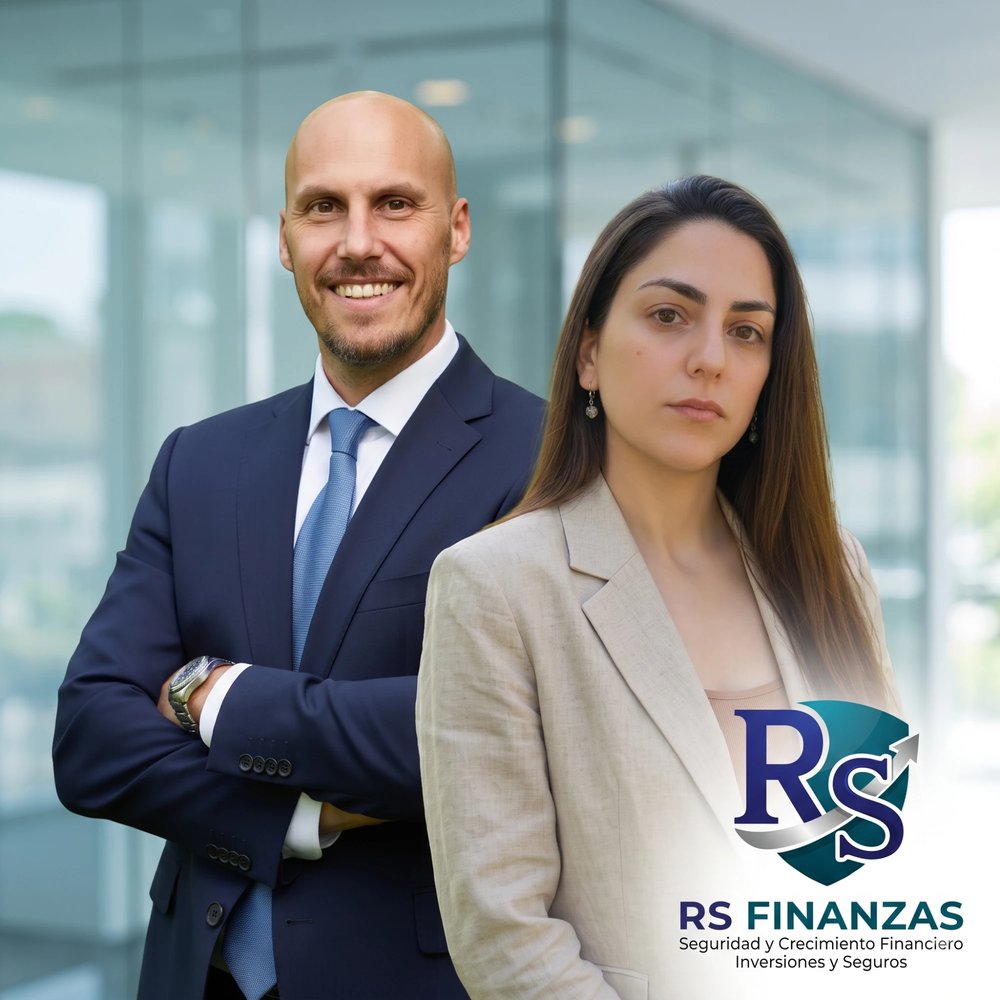 Pablo Rosa Laurino y Silvina Sismonda, productores asesores de seguros de RS Finanzas